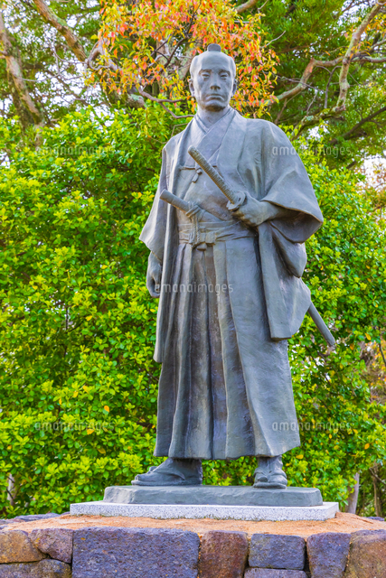 高杉晋作立志像[02913006775]の写真・イラスト素材｜アマナイメージズ