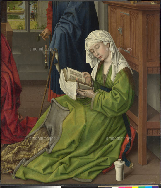 The Magdalen Reading/読書をするマグダラのマリア[20036000100]の写真
