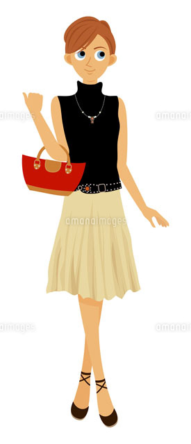 フェミニンな女性 の写真素材 イラスト素材 アマナイメージズ