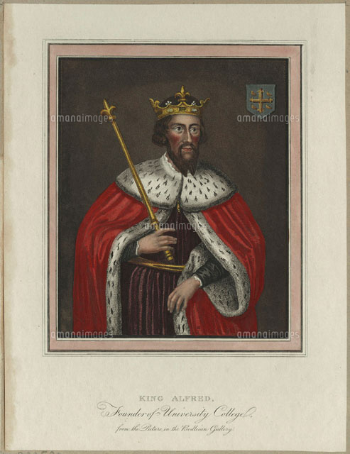 King Alfred ('the Great')[20043000859]の写真・イラスト素材｜アマナ