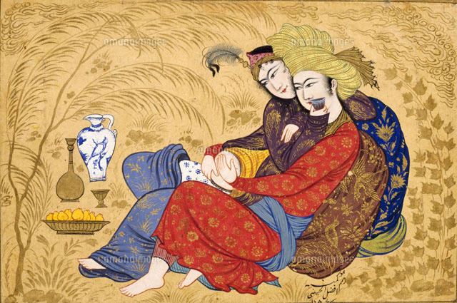 Lovers, by Kitagawa Utamaro. Japan, 18th century[20048002652]の