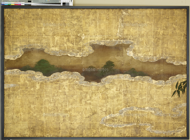 竹林群虎図[20061000445]の写真・イラスト素材｜アマナイメージズ