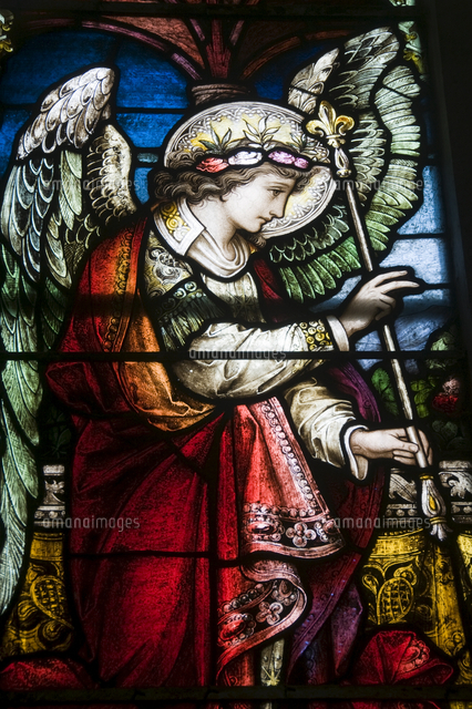 Famous stained glass windows by Harry Clarke, Diseart Institute of