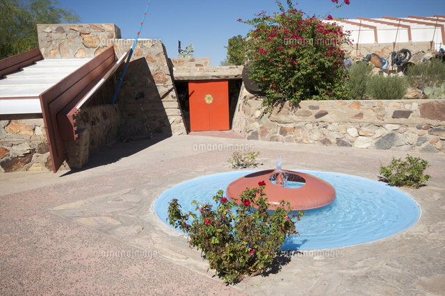Taliesin West Personal Home Of Frank Lloyd Wright Near Phoenix Arizona United States Of America の写真素材 イラスト素材 アマナイメージズ