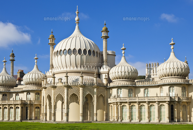 Brighton Royal Pavilion Brighton East Sussex England United Kingdom Europe の写真素材 イラスト素材 アマナイメージズ