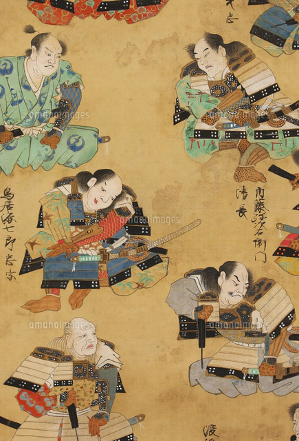 徳川家康普代十六将図[20076000328]の写真・イラスト素材｜アマナ