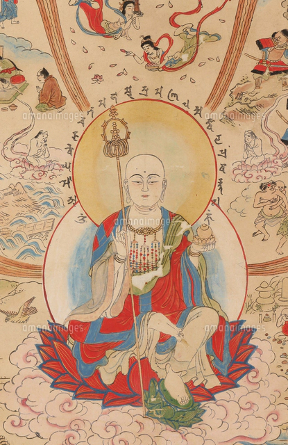 仏画地獄絵図木版[20076000703]の写真・イラスト素材｜アマナイメージズ