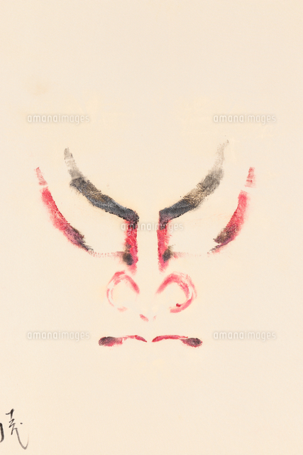 隈取 の写真素材 イラスト素材 アマナイメージズ