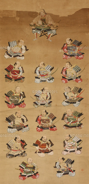 徳川十六神将図[20076001170]の写真・イラスト素材｜アマナイメージズ