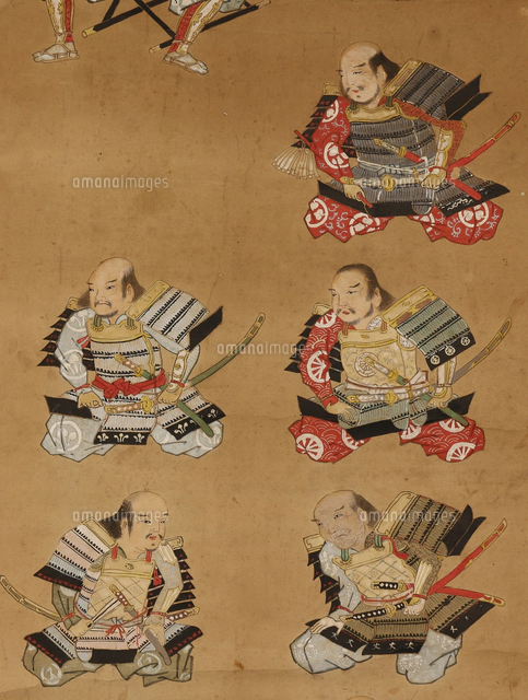 徳川十六神将図[20076001170]の写真・イラスト素材｜アマナイメージズ