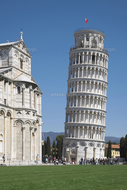 The Leaning Tower of Pisa, Pisa, Tuscany, Italy, Europe[20080013793]の写真 ...