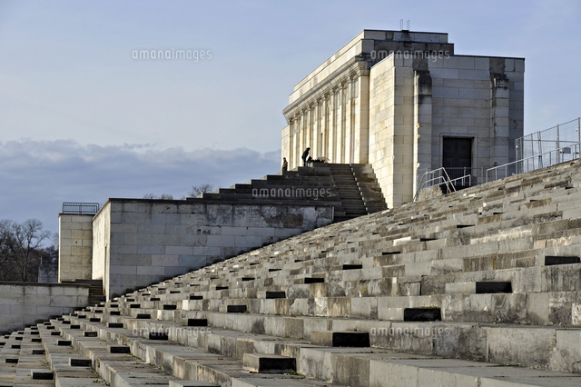 Large grandstand at Zeppelinfeld, Zeppelin Field, Nazi