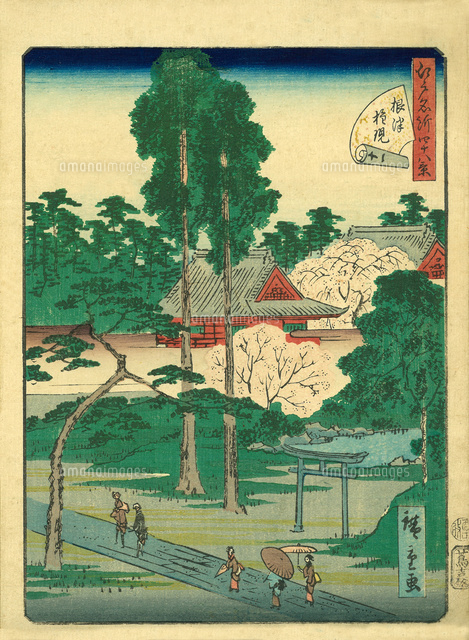 絵画692 油絵/風景/東京/路地/根津/　F４号 清水弘哉 『朝の木津川風景』 油彩画 - 北海道画廊