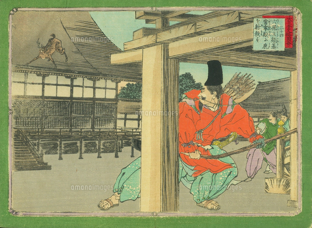 大日本史略図会 六十八 楠木正成[20086002432]の写真・イラスト