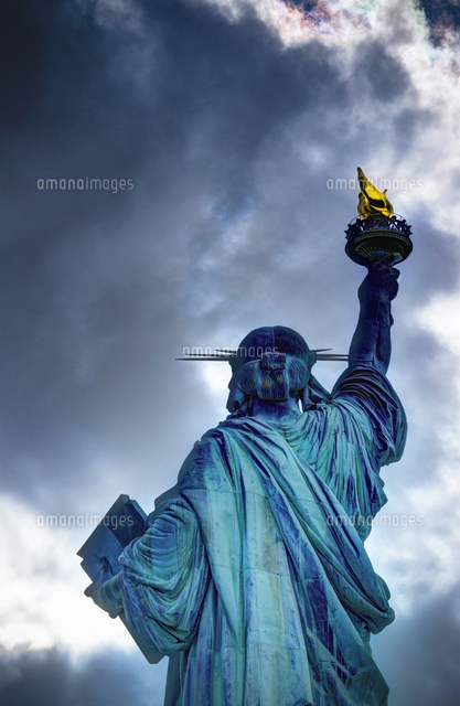 Usa New York Statue Of Liberty の写真素材 イラスト素材 アマナイメージズ