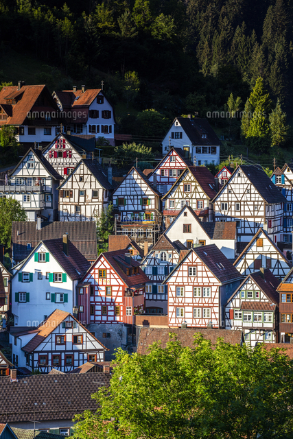 Half timbered Houses In Schiltach Kinzigtal Valley Black Forest half-timbered-houses-in-schiltach-kinzigtal-valley-black-forest