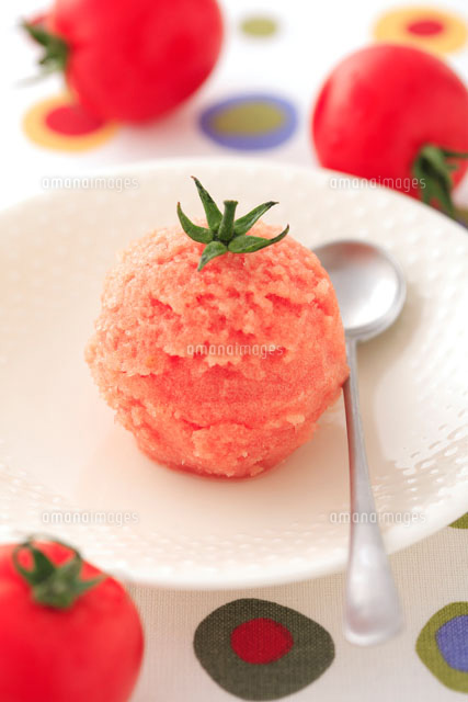 トマトのシャーベット の写真素材 イラスト素材 アマナイメージズ