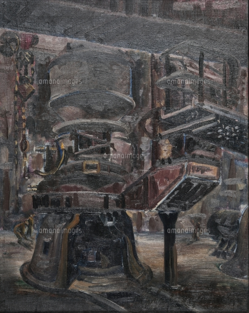 Croydon Electrical Power Station in 1953, 1955[22040062656]の写真素材・イラスト素材