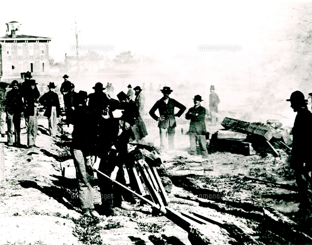 Ripping up Railroad Tracks, Atlanta, Georgia[22040200953]の写真素材・イラスト素材 ...