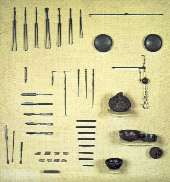 Instruments from an oculist's case, from Reims[22040227157]の写真素材・イラスト素材 ...