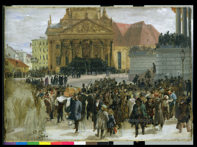 Victims of the March Revolution in Berlin Lying in State, 18 ...