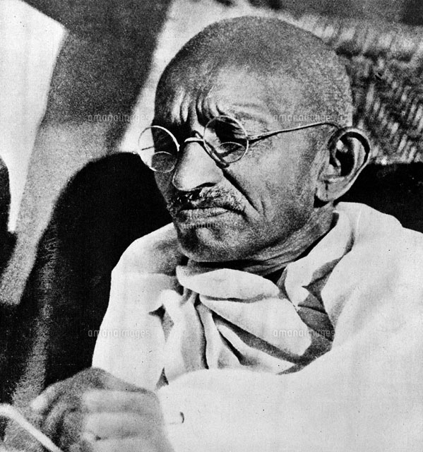 マハトマ ガンディー の写真素材 イラスト素材 アマナイメージズ