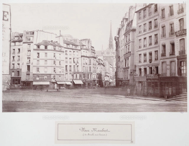 パリ 撮影：シャルル・マルヴィル(1816-1879)[22177003655]の写真