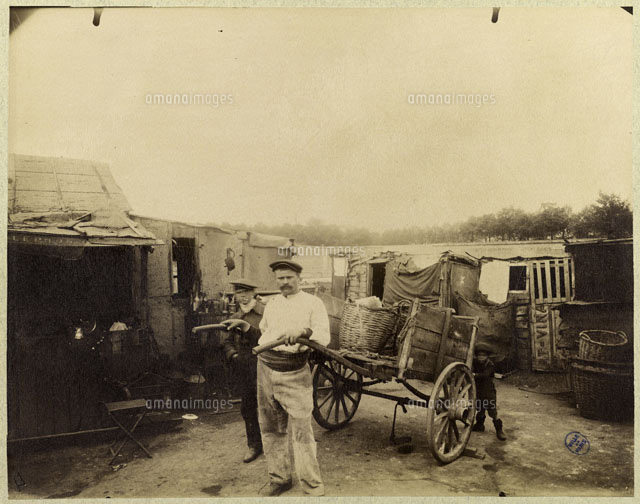 パリ(1913年) 撮影：ウジェーヌ・アジェ[22177003906]の写真・イラスト