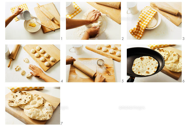 Making Chapatis flatbread India 22199026357 