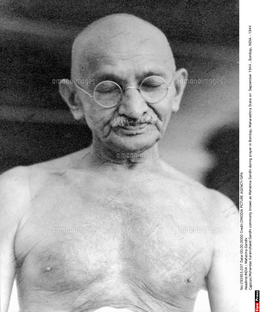 マハトマ ガンディー の写真素材 イラスト素材 アマナイメージズ