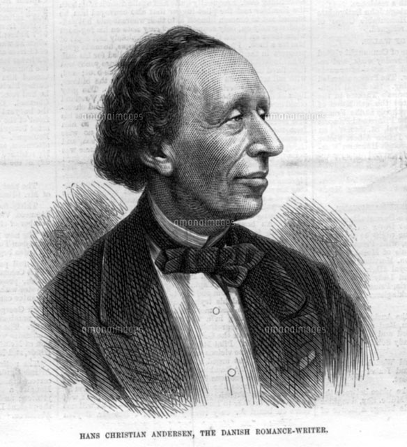ハンス・クリスチャン・アンデルセン[22214002500]の写真・イラスト