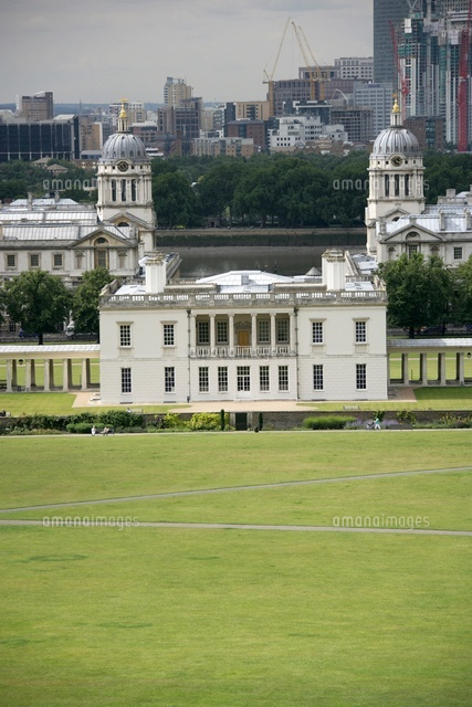 City of London, England. Rear view from Greenwich Hill of t[22214003349 ...