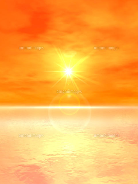 初日の出イメージ Cg の写真素材 イラスト素材 アマナイメージズ