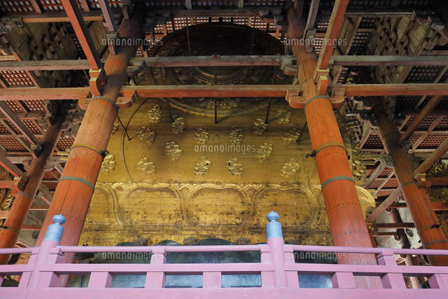 東大寺 大仏殿 金堂 世界文化遺産 の写真素材 イラスト素材 アマナイメージズ