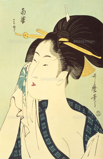 湯上り美人(復刻版)[22451006601]の写真・イラスト素材｜アマナイメージズ