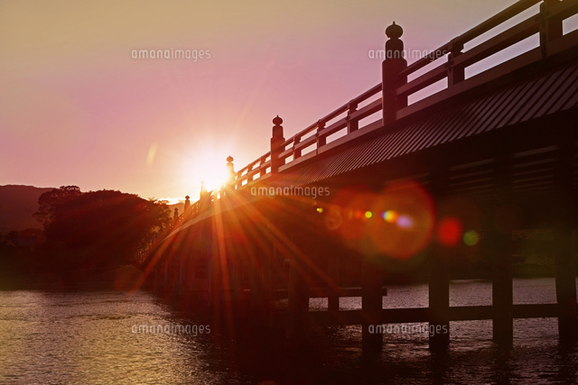 滋賀県 大津市 瀬田 唐橋 近江八景 瀬田の夕照[22456005279]の写真