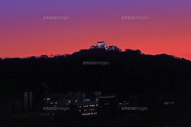 風景画/城の夕焼け「松山城の石垣」愛媛県 油絵SM 木製フレーム付き 風景画/城の夕焼け「松山城の石垣」愛媛県 油絵SM 木製フレーム