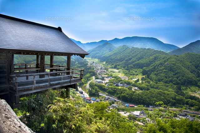 山寺立石寺五大堂[22548000903]の写真・イラスト素材｜アマナイメージズ