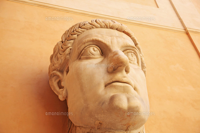 狼に保護されローマ建国したコンスタンティヌス1世 Roman_Roman_-_Constant_I_(337_