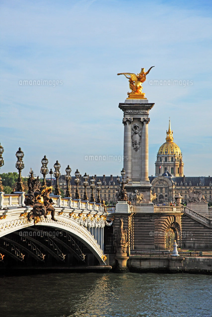 アレクサンドル3世橋[22585001833]の写真・イラスト素材｜アマナイメージズ