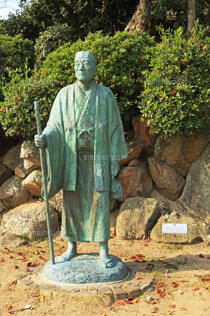 広島県 尾道市 千光寺 田能村竹田之像[22585003675]の写真・イラスト