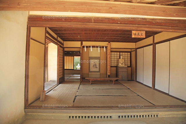 山口県 萩市 伊藤博文旧宅にある伊藤博文像[22585003769]の写真