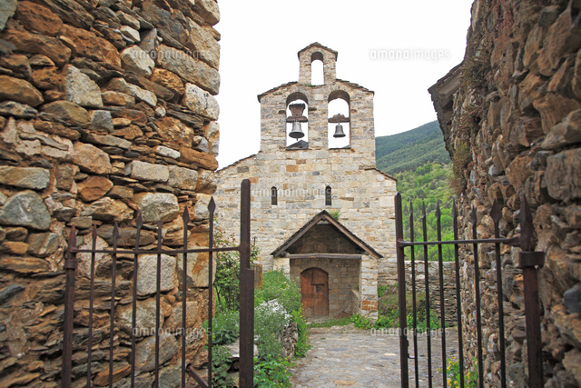 スペイン ボイ渓谷のカタルーニャ風ロマネスク様式教会群 サン マリア デ カルデト教会 22585004208 の写真素材 イラスト素材 アマナイメージズ