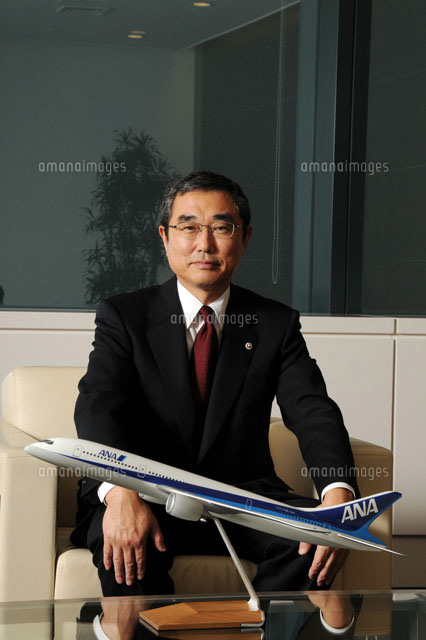 全日本空輸株式会社 代表取締役社長 伊東信一郎 の写真素材 イラスト素材 アマナイメージズ