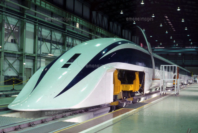 JR東海のマグレブ型リニアモーターカー実験線建設現場[22973000375]の
