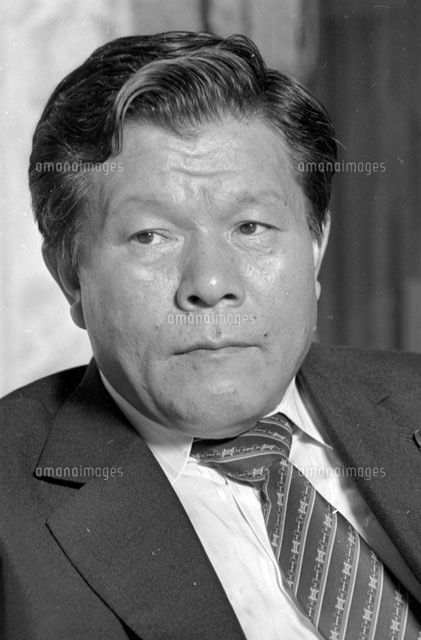 農水大臣 中川一郎 1979年9月26日[22973000517]の写真・イラスト素材