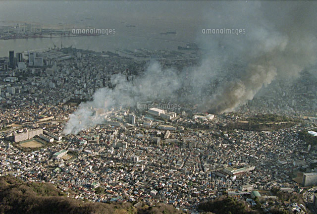 阪神・淡路大震災 1995年1月18日[22973001027]の写真・イラスト素材