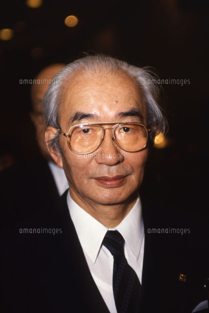 ダイエー創業者 中内 功 1994年[22973001381]の写真・イラスト素材