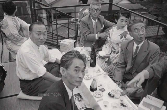 大佛次郎 小島政二郎 小穴隆一[23007003288]の写真・イラスト素材