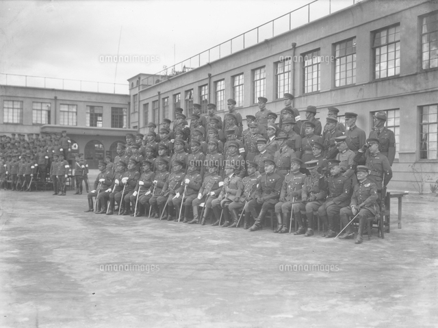 陸軍特別大演習」 閑院宮載仁 杉山元 板垣征四郎 外国武官[23007004829